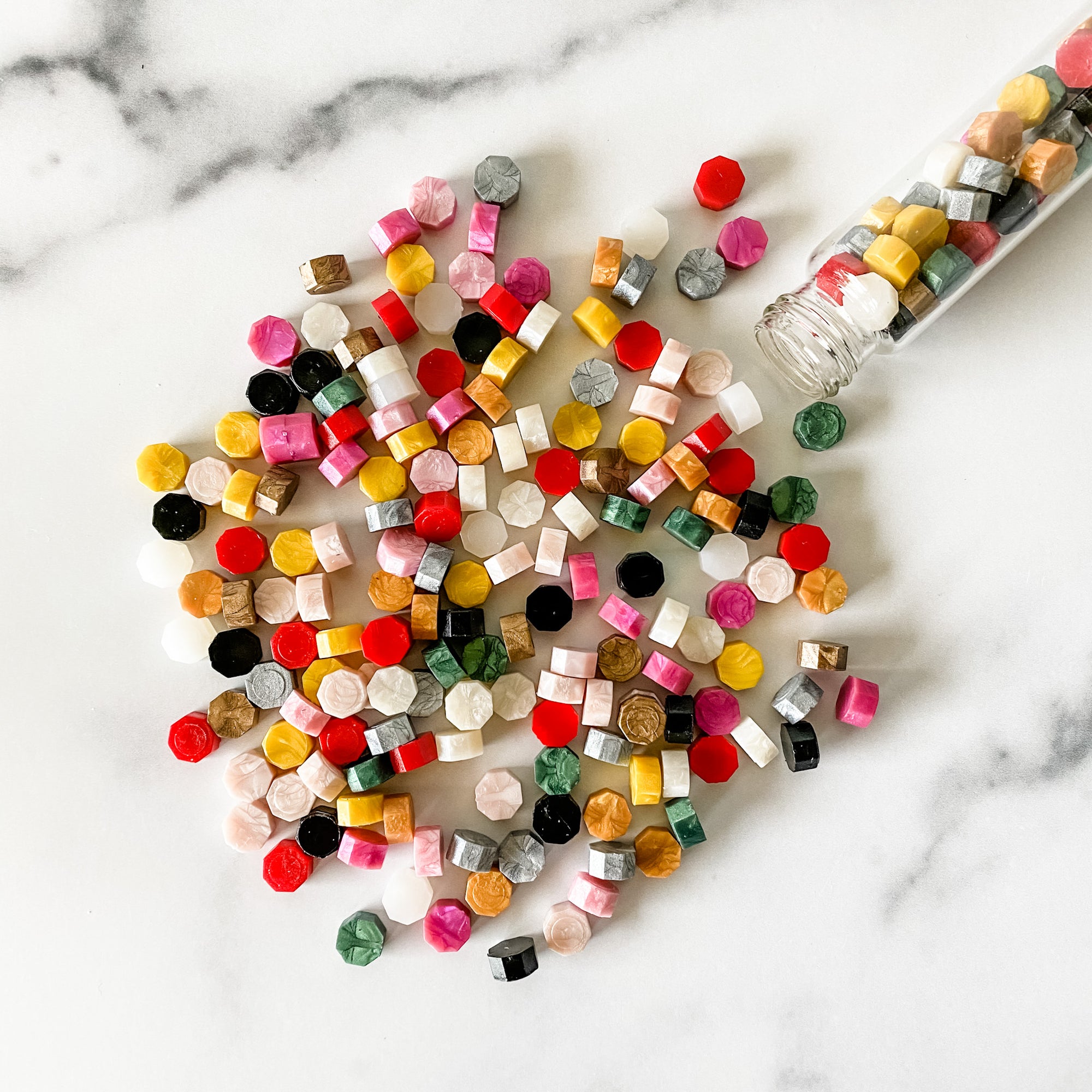 Assorted Color Wax Beads