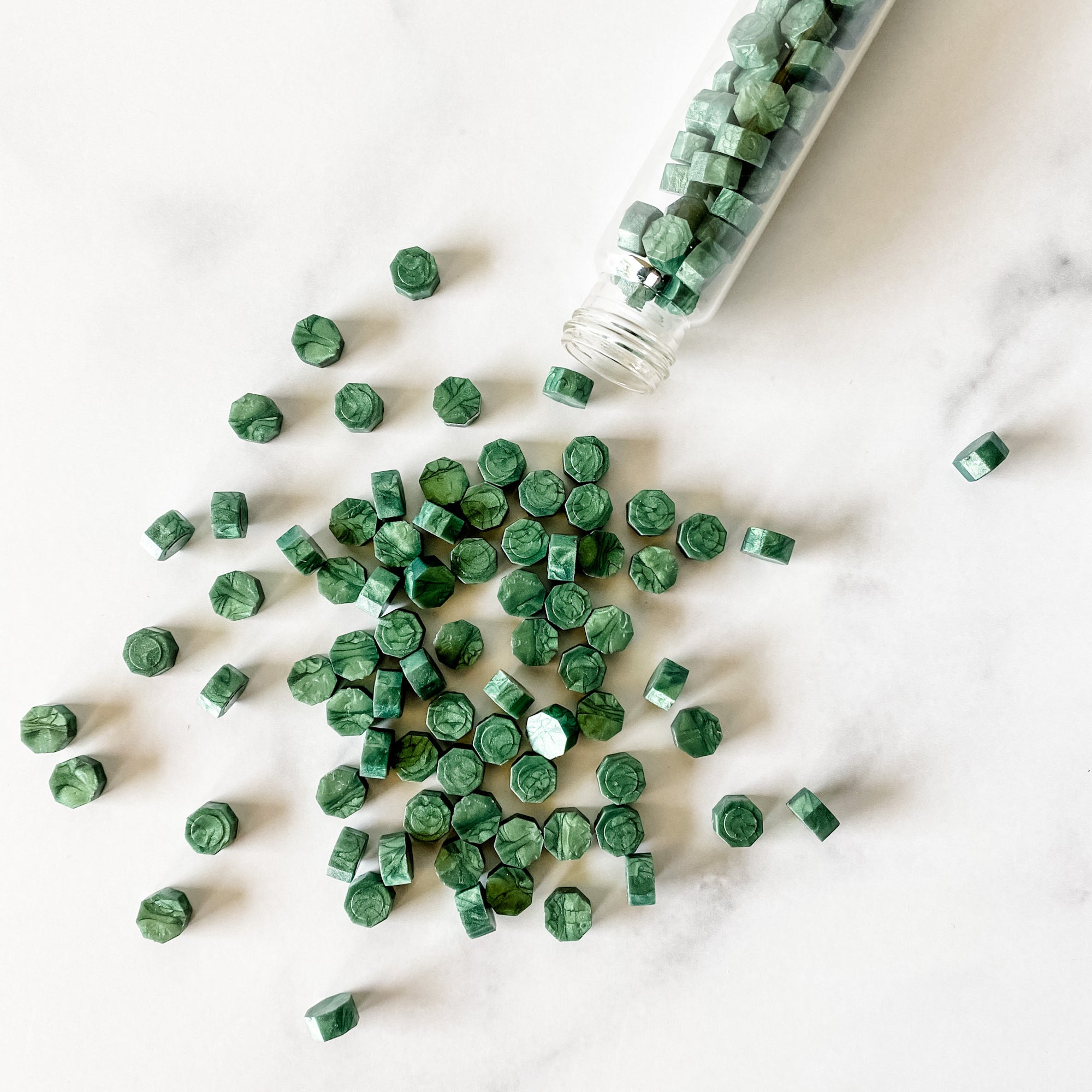 Fern Green Wax Beads