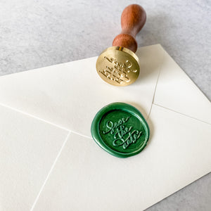 Save the Date Wax Seal Stamp