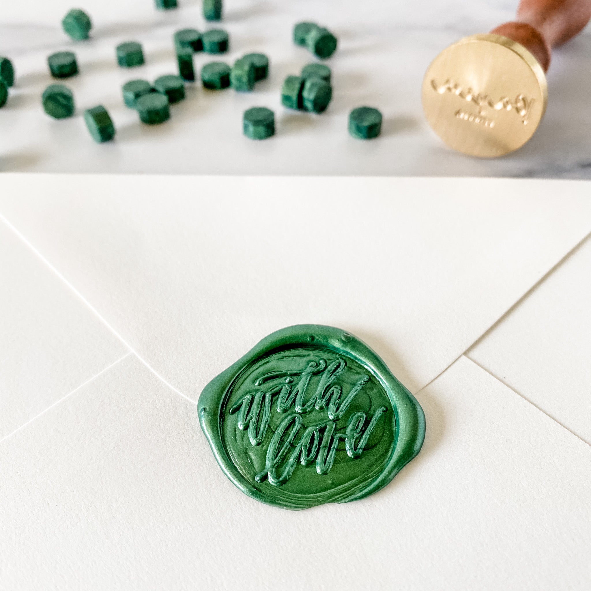 Custom wax seals stamps, initials wax seal, logo wax seal stamps, sealing  wax sticks by PAPIRA